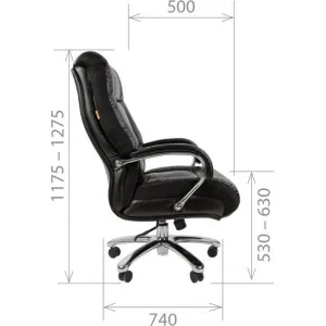 Кресло Chairman 405 Эко черный (7027816) Кресло Chairman 405 Эко черный (7027816)