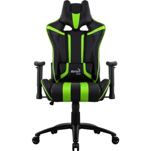 Кресло Aerocool AC120 AIR-BG черный/зеленый (AC120-AIR-BG) Кресло Aerocool AC120 AIR-BG черный/зеленый (AC120-AIR-BG)