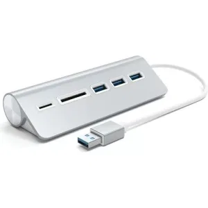 USB-хаб Satechi Aluminum USB 3.0 Hub & Card Reader (ST-3HCRS) USB-хаб Satechi Aluminum USB 3.0 Hub & Card Reader (ST-3HCRS)