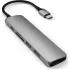 Док-станция Satechi Type-C Slim Multiport Adapter V2 Space Gray (ST-SCMA2M) Док-станция Satechi Type-C Slim Multiport Adapter V2 Space Gray (ST-SCMA2M)