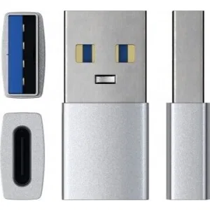 Адаптер Satechi USB-A / USB-C (ST-TAUCS) Адаптер Satechi USB-A / USB-C (ST-TAUCS)