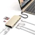 Док-станция Satechi Type-C Multi-Port Adapter 4K with Ethernet Gold (ST-TCMAG) Док-станция Satechi Type-C Multi-Port Adapter 4K with Ethernet Gold (ST-TCMAG)